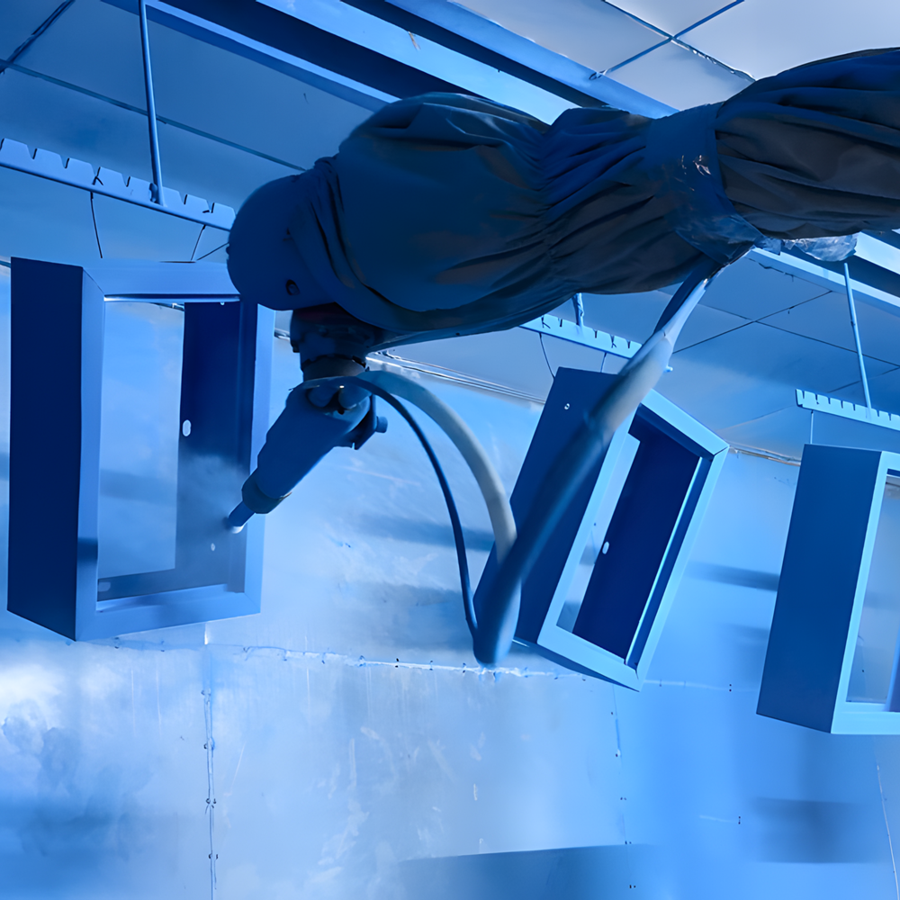 Box-Type Workpieces Spraying Data