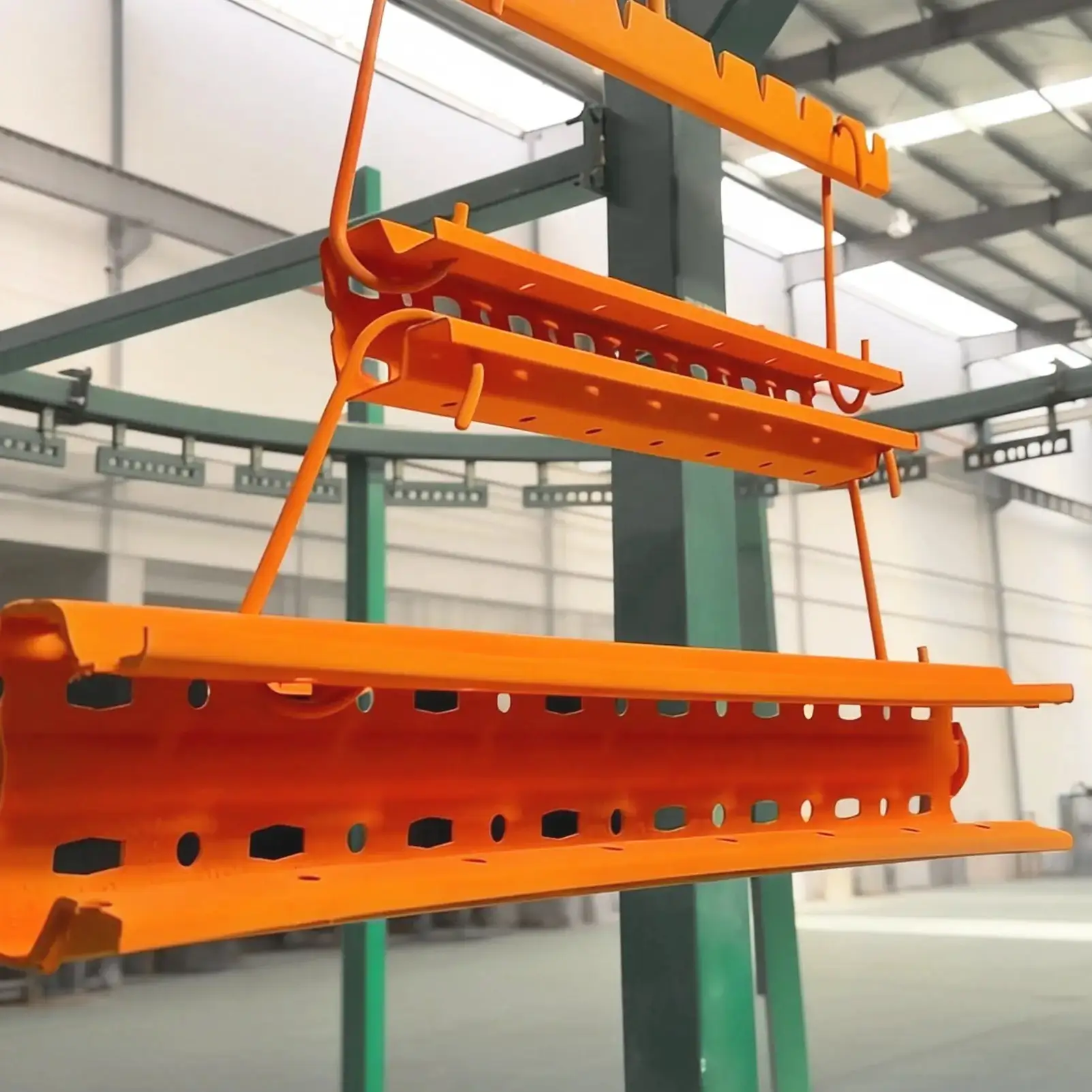 Intelligent Robotic Spraying for H Beam, I Beam & Pipe Workpieces